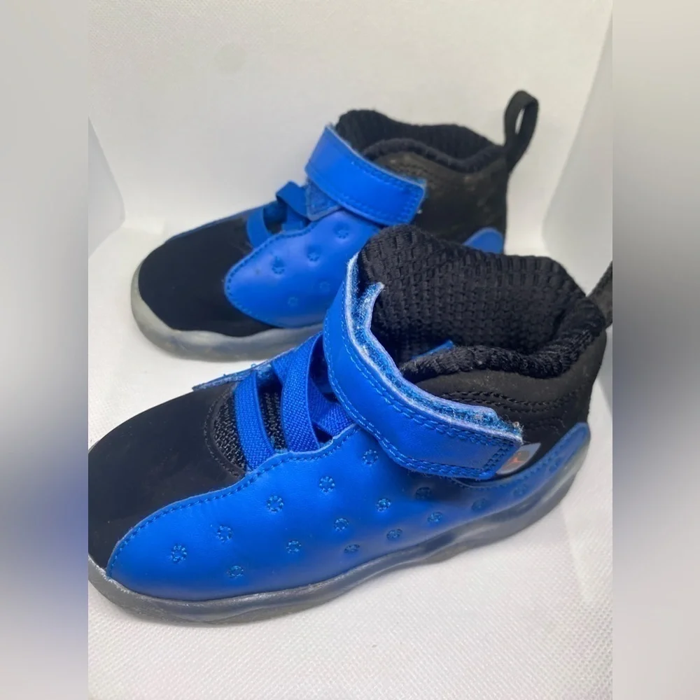 Nike Air Jordan Jumpman Team II Premium BT Baby Toddlers Shoes Size 8C Blue